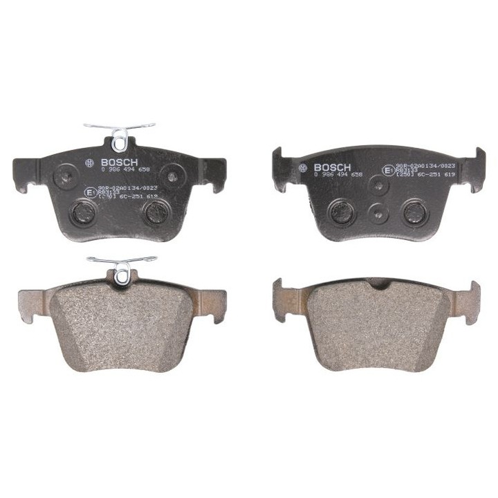 Fékbetét készlet, hátsó, Audi A3, 8V1, 8VK, Bosch