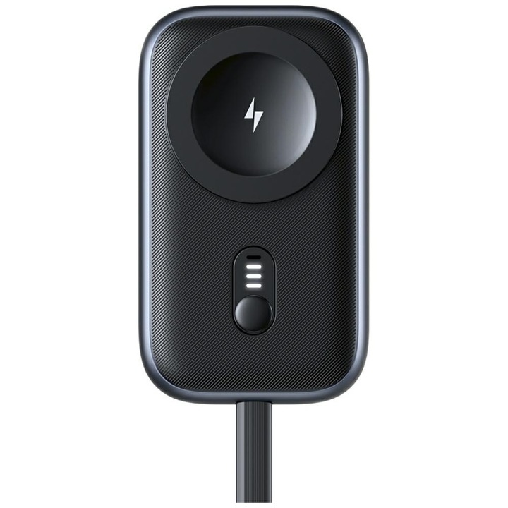 Incarcator wireless, Usams, pentru Apple Watch, 1200mAh, negru, 68x39.5x16.5mm