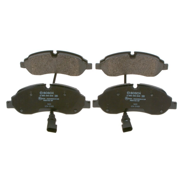 Fékbetétek, Bosch, 66,1x171,6x16,9mm, 4 darab