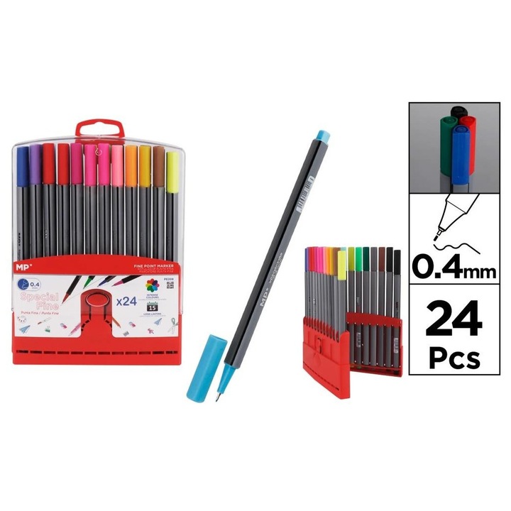 24 darab Main Paper tollkészlet, 0.4mm