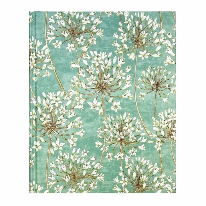Голям бележник, Peter Pauper Press, Allium Blossoms, твърди корици, 192 страници, 18.4x22.9см
