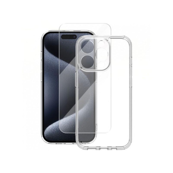 Husa pentru Apple iPhone 16 Pro Max Vmax Premium Transparenta