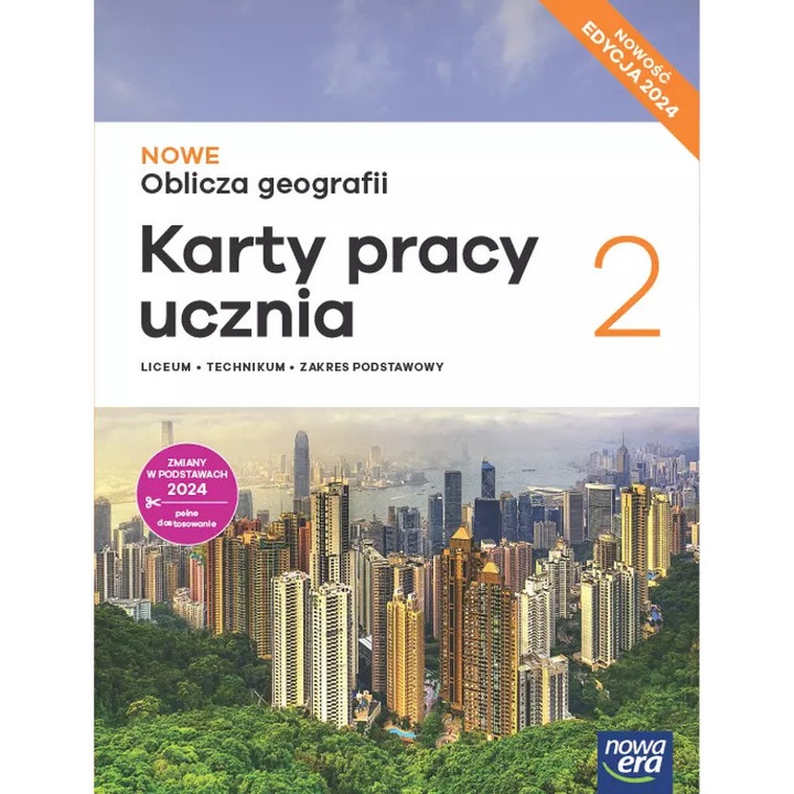 NOWE OBLICZA GEOGRAFII 2, Nowa Era, manuale si auxiliare scolare, 2025, set de carti de lucru