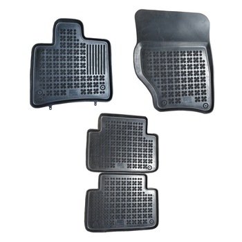 Covoare / Covorase cauciuc AUDI Q7 I 2005-2015 presuri stil tip tavita Rezaw Covoare / Covorase cauciuc AUDI Q7 I 2005-2015 presuri stil tip tavita Rezaw