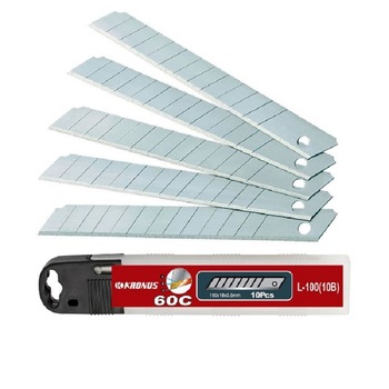 Set 10 lame cutter cu latimea de 18 mm marca Kronus Set 10 lame cutter cu latimea de 18 mm marca Kronus