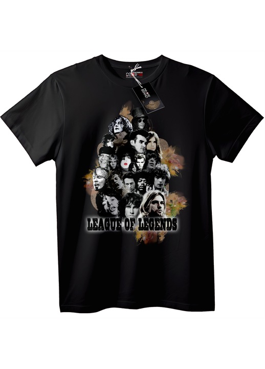 Tricou bărbătesc League Of Legends, Negru, XL