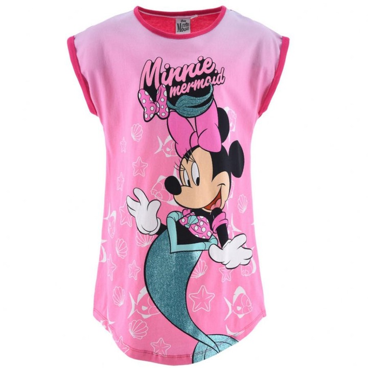 Disney Minnie Нощница за деца, Многоцветен, 116 CM