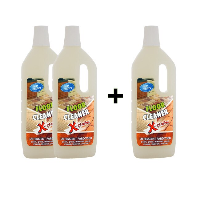 Pachet Detergent pardoseli Dacris 2 + 1 Ph neutru 825ml