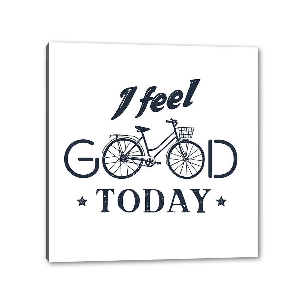 Tablou Canvas I Feel Good, 50cm x 50cm