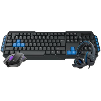 Kit gaming 3 in1 Gamdias Poseidon E1 Kit gaming 3 in1 Gamdias Poseidon E1
