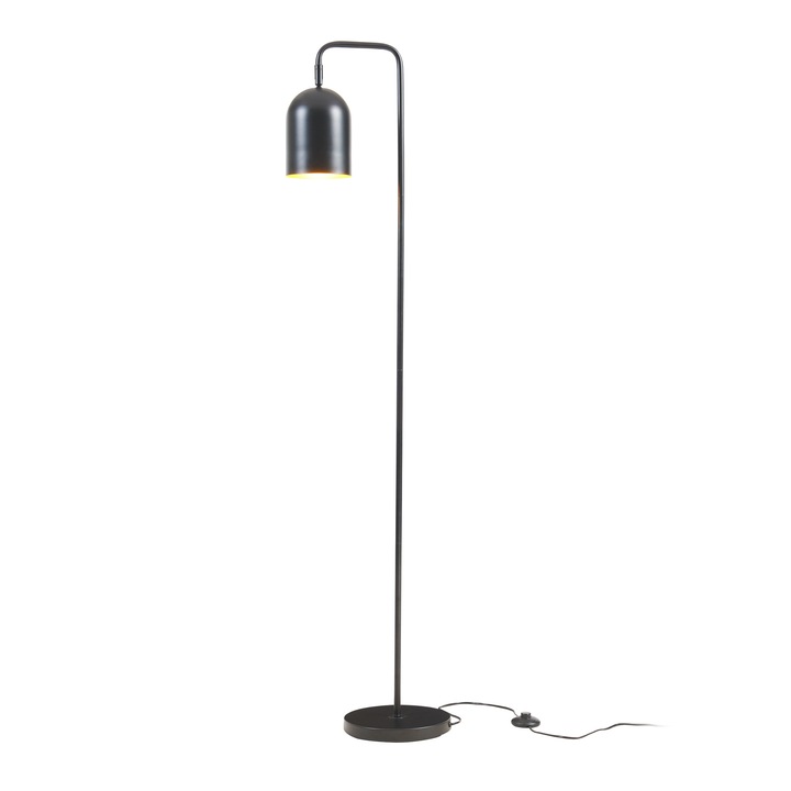 Lampa de podea, lux.pro, Barnard, 158, 5 cm 1 x E27, max. 60W, metal, negru