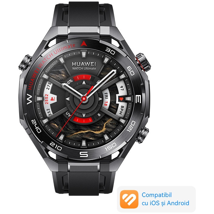 Smartwatch Huawei Watch Ultimate 2, Black