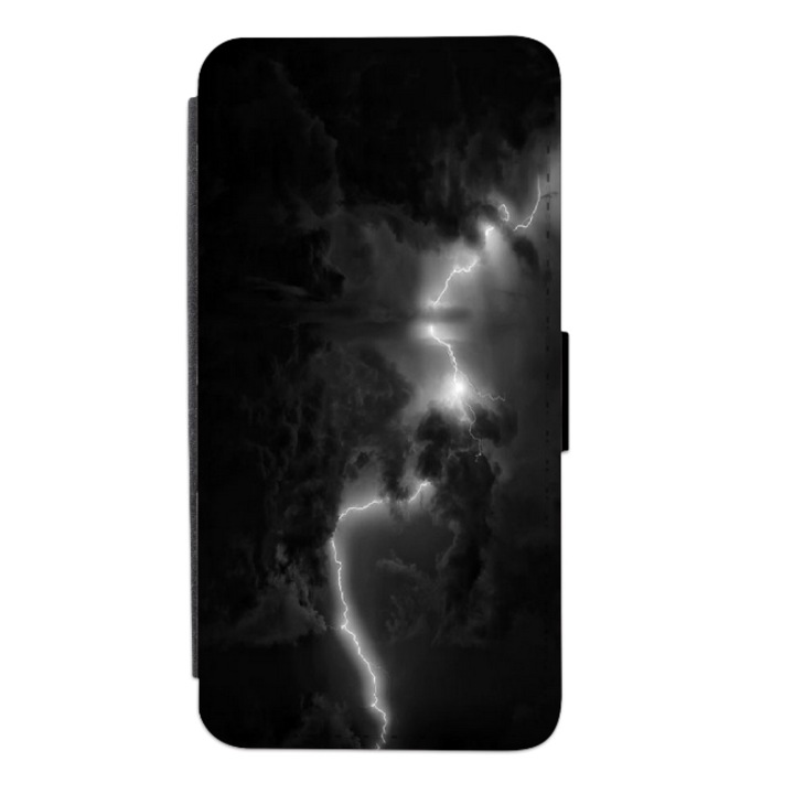 Husa personalizata tip carte pentru Samsung Galaxy A03S, Lightning, multicolor, S2D1M213, Atlas