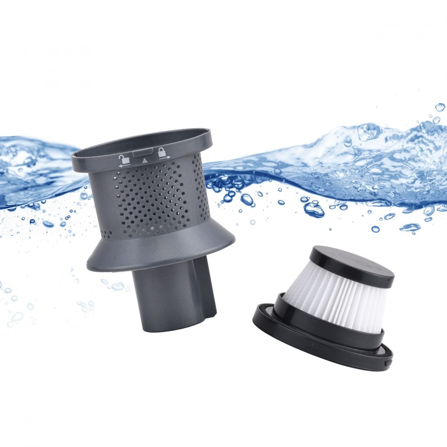 Aspirator Electric Vertical Rosu 600W, alimentare prin cablu,2in1