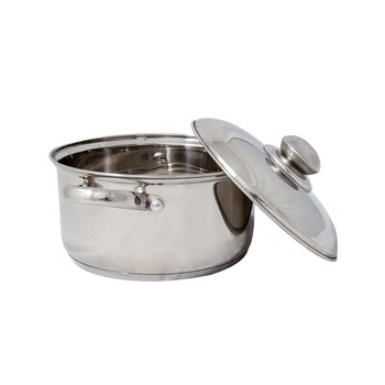 Cratita Grunberg, 22 cm, 3.90 l, Capac, Inox Cratita Grunberg, 22 cm, 3.90 l, Capac, Inox