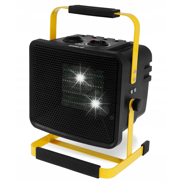 Аеротерма DEDRA DED9930C3, 2000W, керамична, метална, 148m3/h