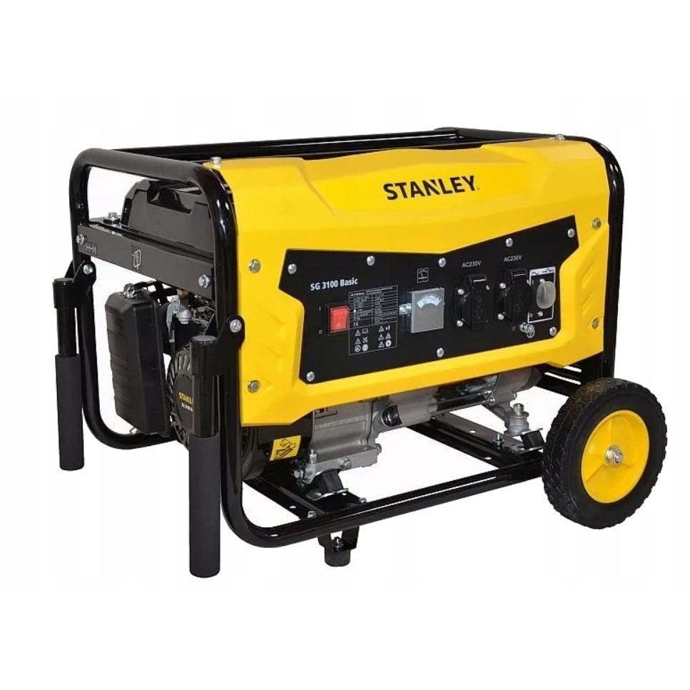 Generator electric Stanley SG 3100, 2900W, 2 guri 230V, 15L, 8 ore ...
