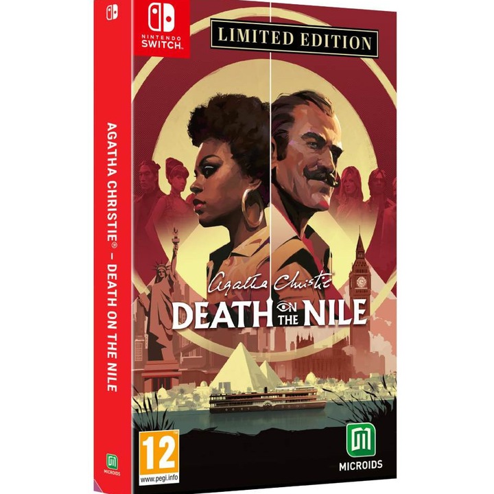 Joc Agatha Christie Death On The Nile Limited Edition Pentru Nintendo Switch