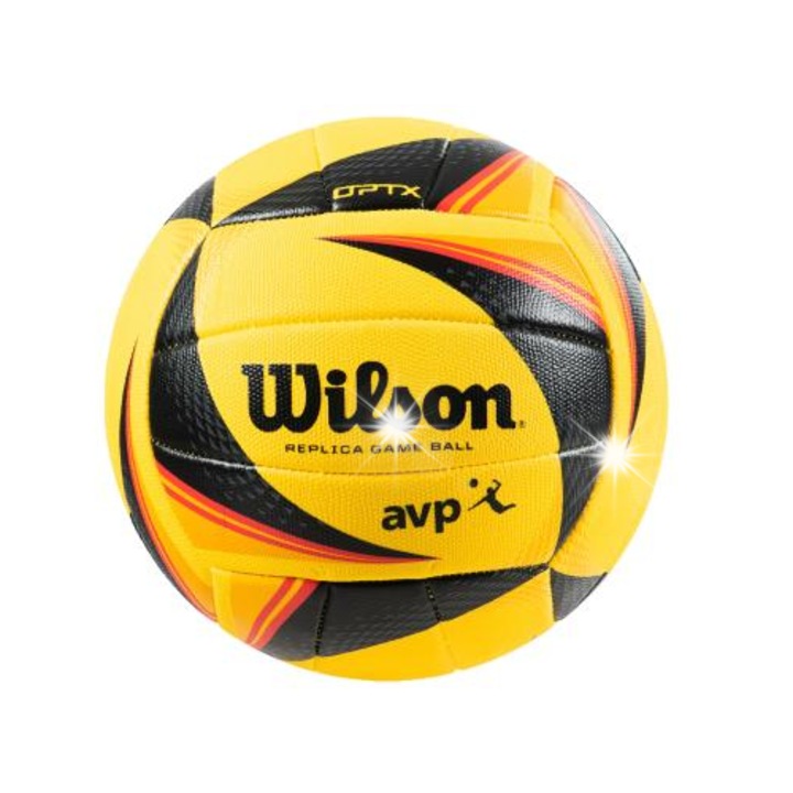 Wilson OPTX AVP Replica röplabda, 18 panel, sárga színű, 5-ös méret