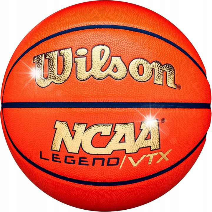 Minge de baschet Wilson NCAA Legend, 5, interior/exterior, piele compozita, rezistenta