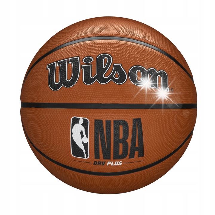Wilson NBA DRV Plus kosárlabda, 6-os méret, kültéri, Total Grip, ellenálló, többszínű