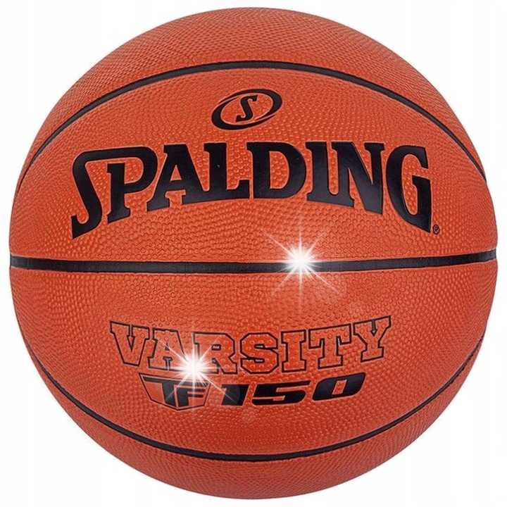 Spalding Varsity TF-150 Баскетболна топка, размер 7, оранжева, за зала/открито