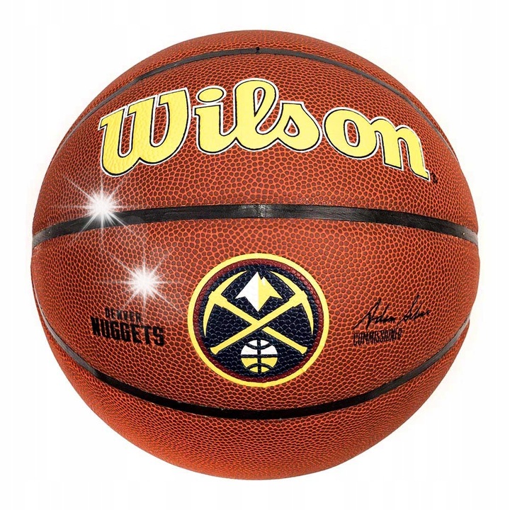 Wilson NBA Team Alliance San Antonio Spurs kosárlabda, 7-es méret, kültéri/beltéri, Pure Feel kompozit bőr