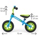 Bicicleta biegowa Milly Mally Dragon Air, 10", albastra, pentru copii 2-5 ani, cu roti pompati