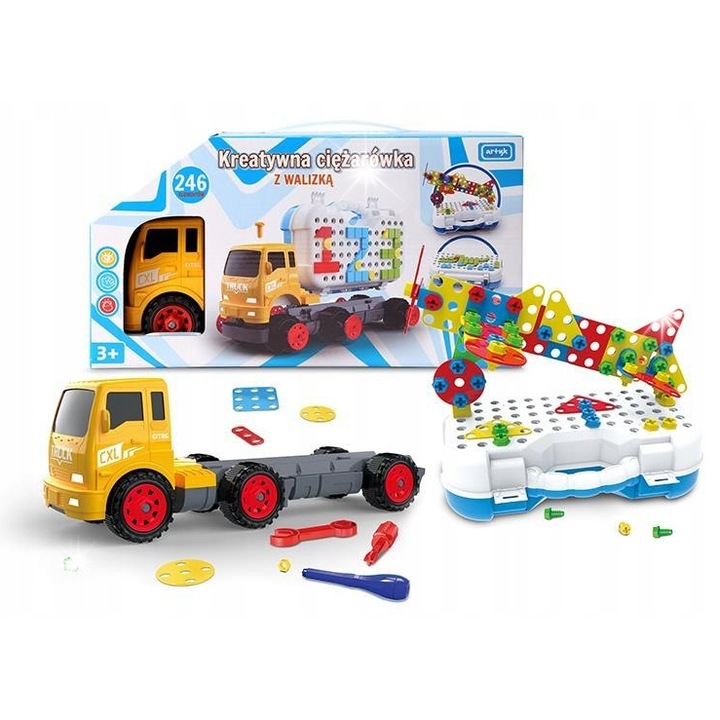 Конструктор, Artyk, 331 елемента, 28x32x8,5см, за 3 години+