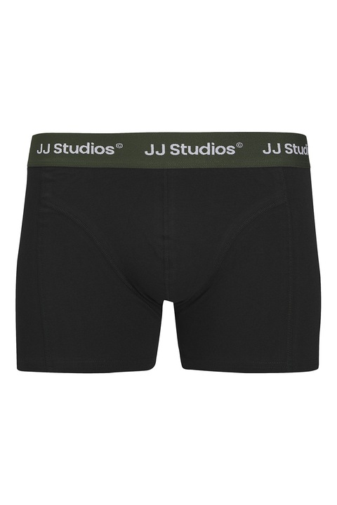 Jack & Jones, Biopamut tartalmú boxer szett - 3 db, Többszínű