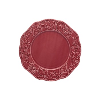 Farfurie intinsa, BP, motiv floral, 24 cm, visinie Farfurie intinsa, BP, motiv floral, 24 cm, visinie