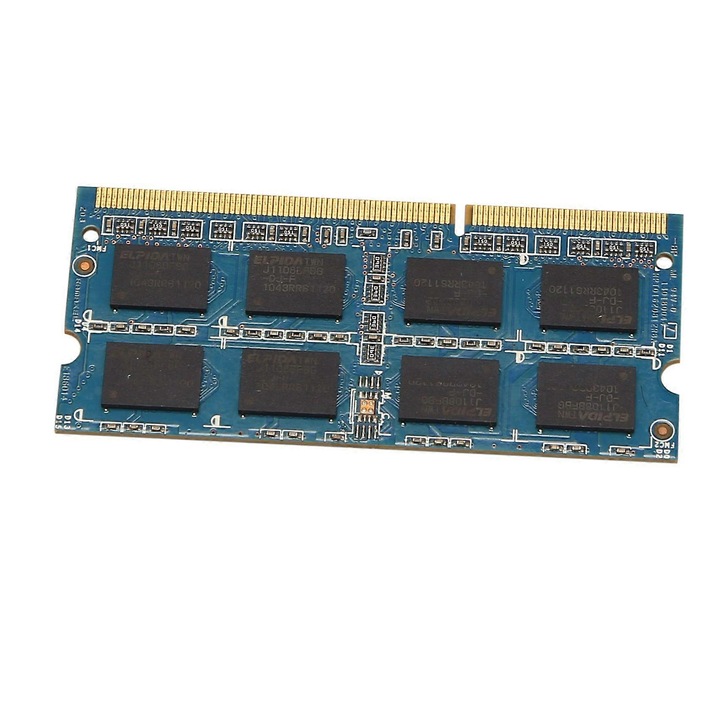 RAM memória DDR3 SODIMM 2GB 1333Mhz 204 tűs, kék