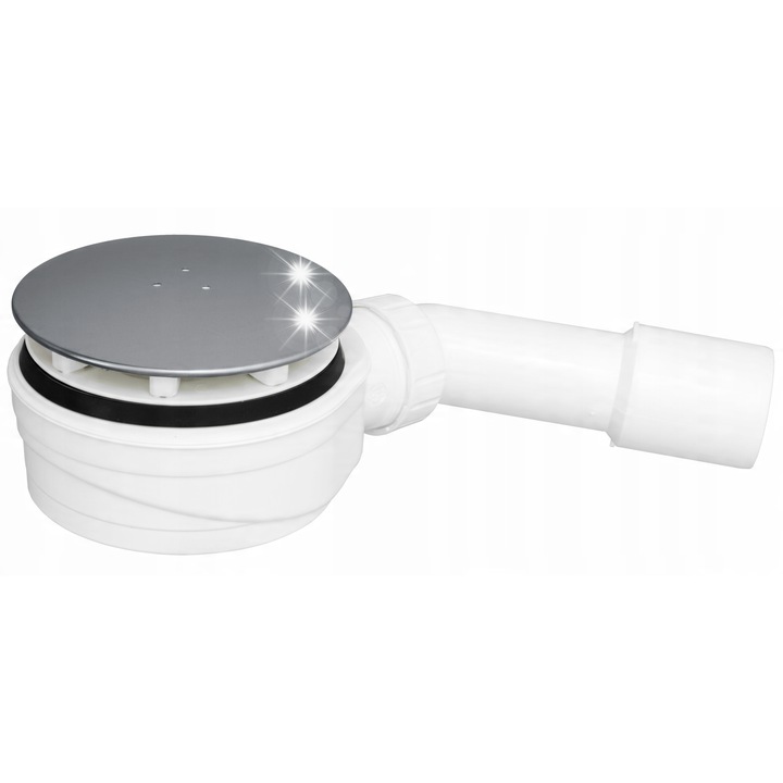 Сифон за душ корито Granitan SB-120, 90мм, височина 52мм, изход 50мм, материал пластмаса