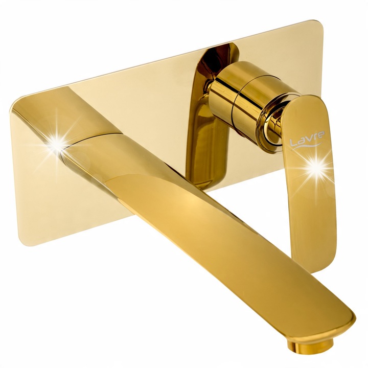 Granitan TONY csaptelep, 220x240mm, arany