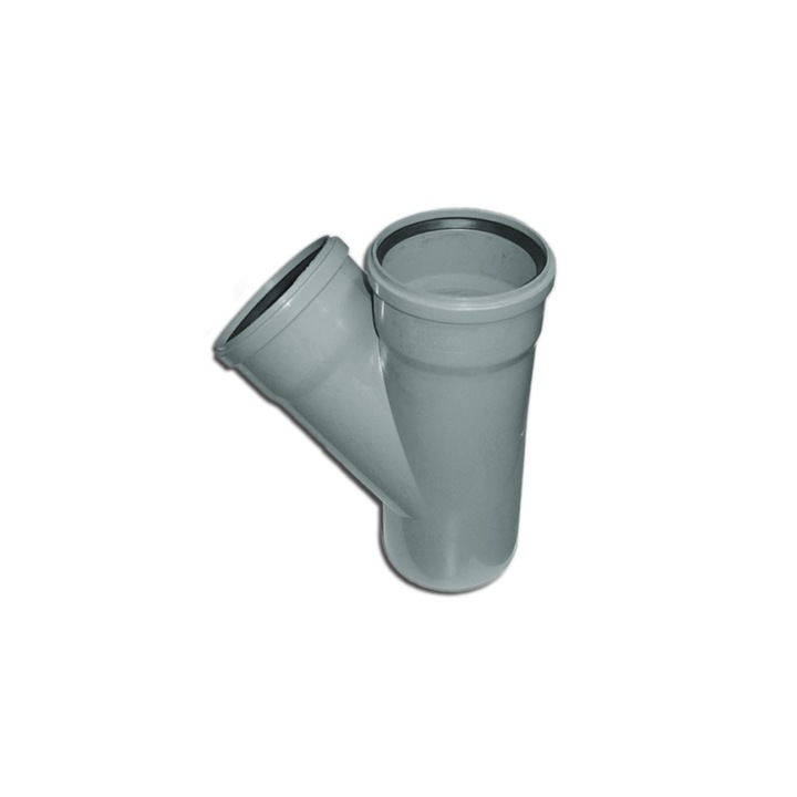 Ramificatie PP HTEA, diametru 110 x 110 mm, 45 grade