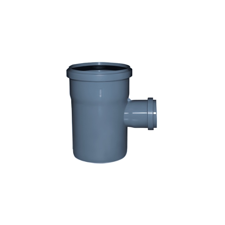 Ramificatie PP HTEA, diametru 110 x 50 mm, 87 grade