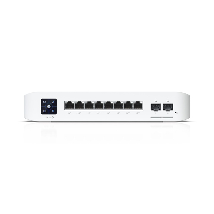 Switch Ubiquity USW-PRO-8-POE-EU, 8 porturi 10 / 100 / 1000 MBs