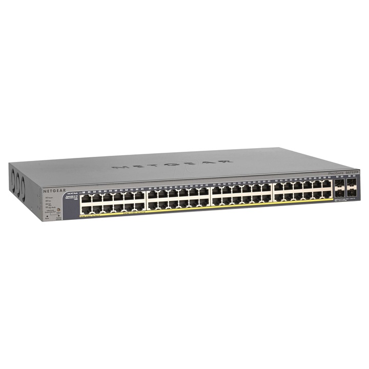 Switch NetGear GS752TPP-300EUS, 52 porturi 10 / 100 / 1000 MBs