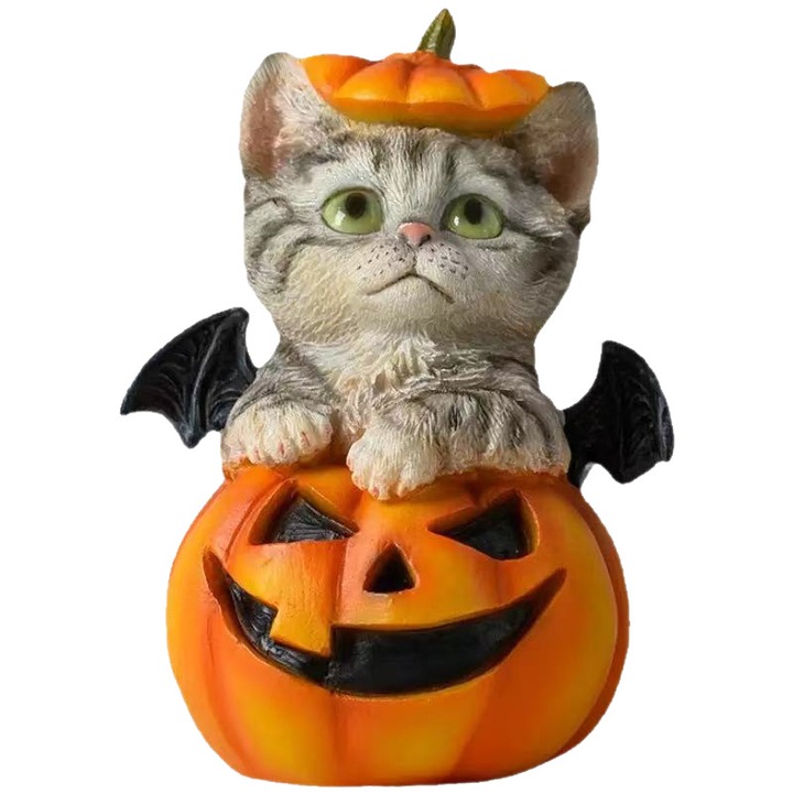 Lanterna de Halloween Dinozauri Pisica Rezina - Decoratiuni pentru sufragerie, dormitor