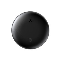 Wireless Tag Tracker (compatibil cu Android si IOS), alternativa AirTag, exterior moale la atingere asemanatoare pielii, certificat dublu de Google si Apple, detector de dimensiune AirTag, negru