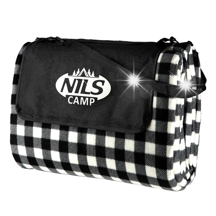 Одеяло за пикник Nils Camp NC2310, 200x300см, водоустойчиво, термоизолация, сгъваемо