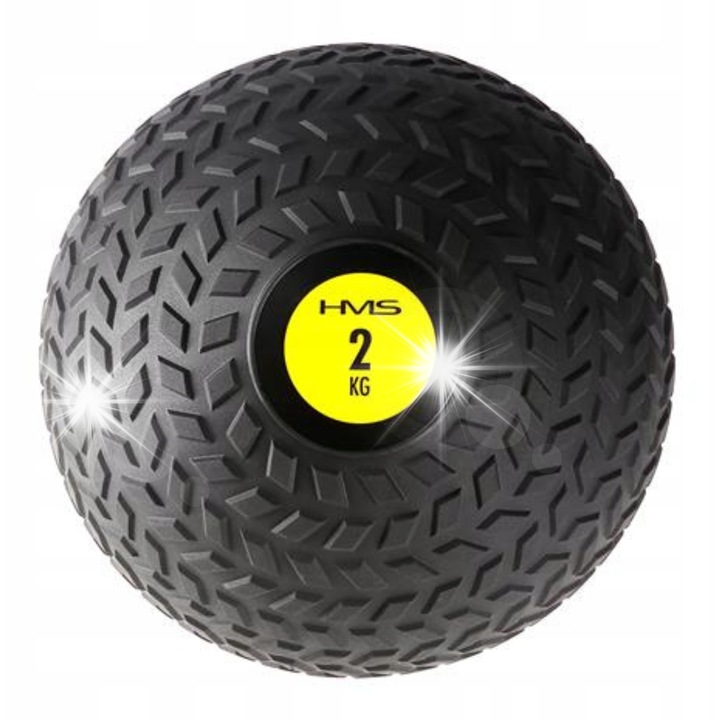 Фитнес топка, 2 кг, 22 см, PST02, HMS, PVC материал, многоцветна