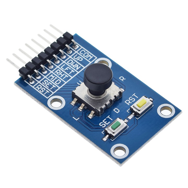 Modul navigare cu joystick, 5 directii, compatibil Arduino UNO R3