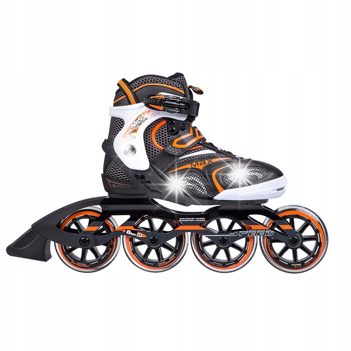 Ролери Nils Extreme, модел NA1060S, 100 мм, алуминий, ABEC9, размер 280 мм