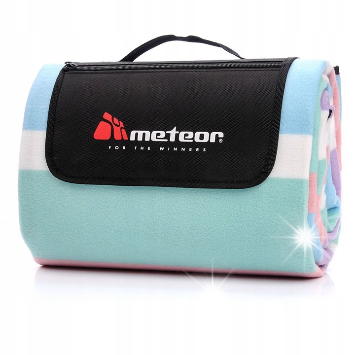 Одеяло за пикник Meteor 180x200cm, полар, термоизолация, влагоустойчиво, сгъваемо