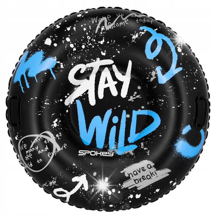 Снежна шейна Spokey STAY WILD, 86см, PVC, 2 дръжки, комплект за ремонт