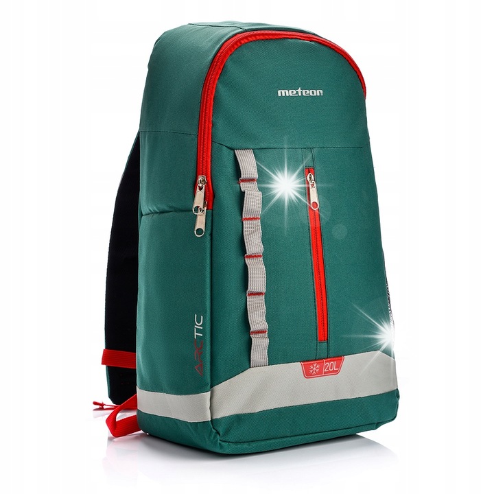 Термо раница Meteor Arctic 20L, зелена, 47x24x15см