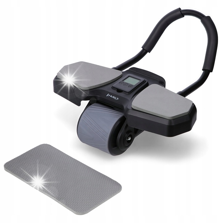 Колело за упражнения KA10, HMS, черно, 24,5x45x41см, с опора за коленете, макс 150кг