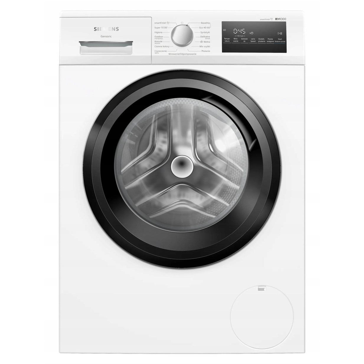 Masina de spalat rufe Siemens WM14N277PL 9kg 1400rpm, alb, cu motor iQdrive si functie varioSpeed