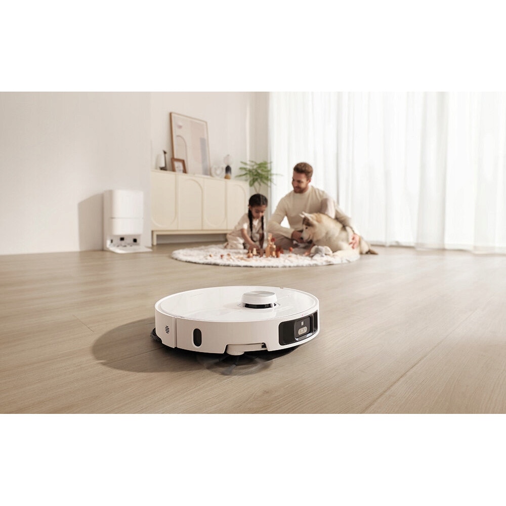 Robot de curățare, Dreame, L40 Ultra, 11 kPa, Wi-Fi, mopare, alb, set complet